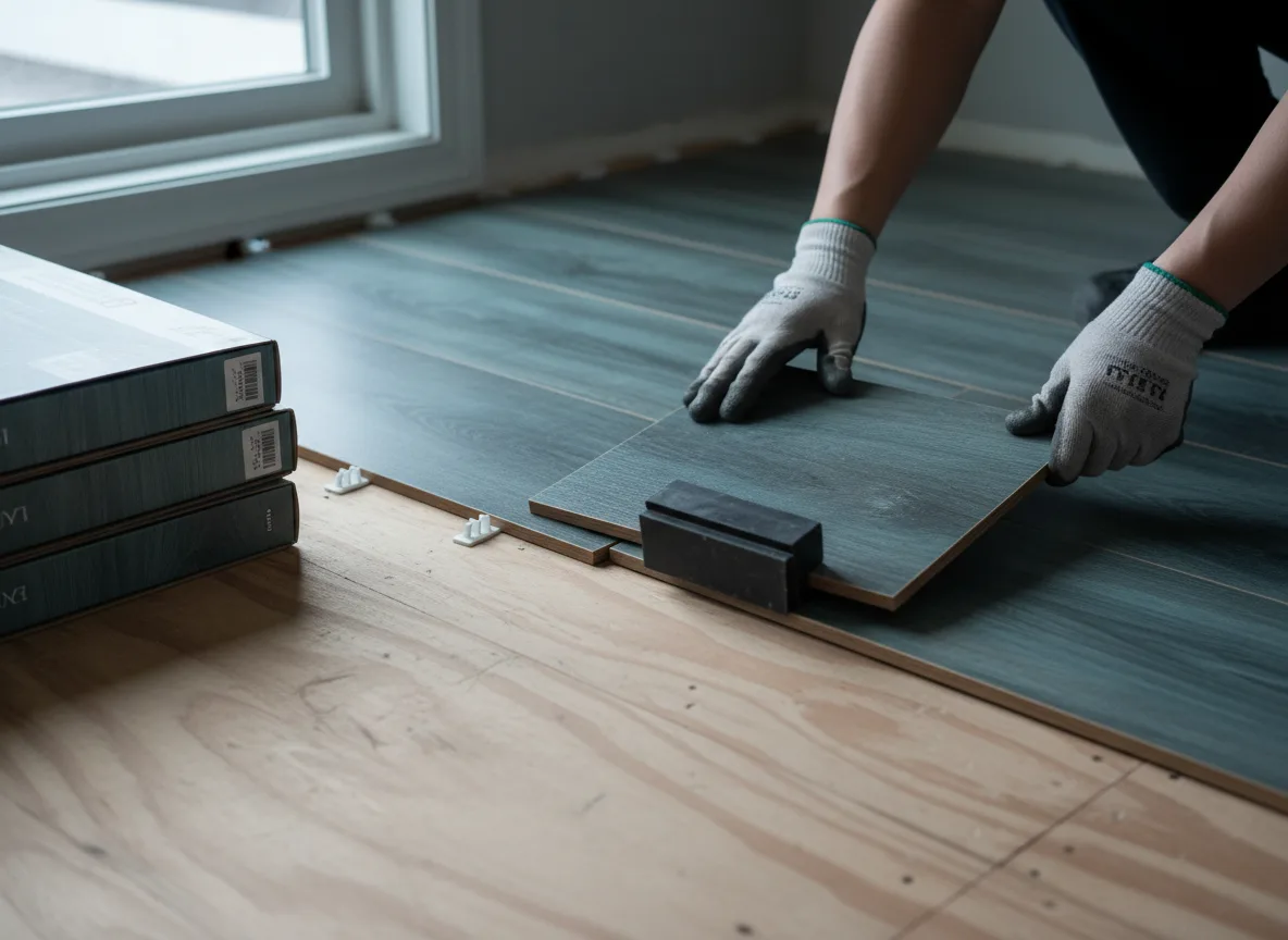 Luxury Vinyl Plank Installation company in Kitts Hill, OH